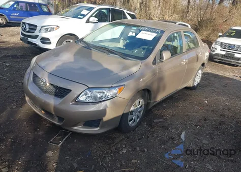2010 Toyota Corolla Le z USA, uszkodzony, nr VIN 2T1BU4EE4AC500730
